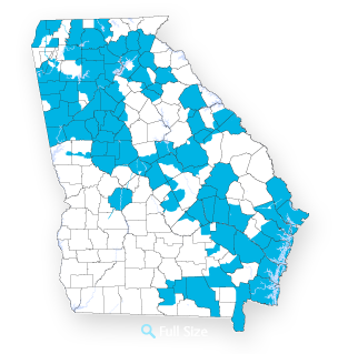 Service Map in Georgia